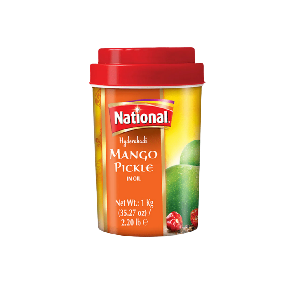 National Hyderabadi Mango Pickle 1 kg buy online USA - 1